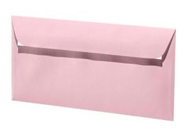 Dekoratyvinis vokas Paper Poetry C65, 114x224mm, 100g, vyšnių žiedų spalvos, 1vnt