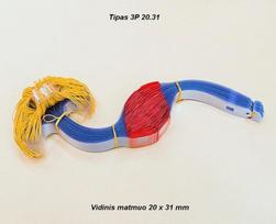 Datos langeliai 3P tipo, 30–31,5 cm, 200 kompl.