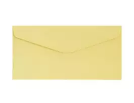 Dekoratyviniai vokai Gladki DL yellow (10)