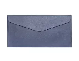 Dekoratyviniai vokai Pearl DL blue (10)