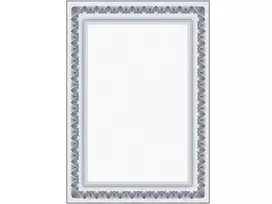 Popierius diplomams Arkady Blue ( 25 vnt.)