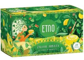 ETNO Žalioji arbata su citrina ir ginkmedžiu 40 g (2 g x 20 vnt.)