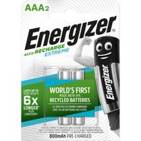 Įkraunami elementai Energizer HR03, AAA 800mAh, 2 vnt