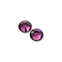 Apvalios formos Swarovski kristalai, 10 vnt.