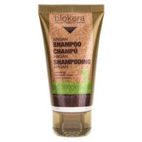 Salerm Biokera natura argan shampoo - plaukus atstatantis ir maitinantis šampūnas su argano aliejumi