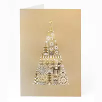 Kalėdinis atvirukas su voku