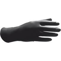 HERCULES GERMANY Reusable Gloves BLACK TOUCH, S, 10PCS