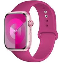 Silikoninė sportinė apyrankė Apple Watch dirželis 49mm 44mm 45mm 40mm 41 42mm 46mm apyrankė iWatch Series 10 9 8 7 6 5 SE Ultra2 Correa Series 10 42 SM pink