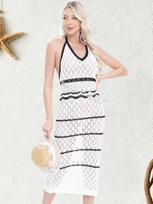 European American Spicy Knit Hollow Camisole Dress One Size