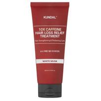 KUNDAL 10X Caffeine Strengthening Treatment – White Musk, 200 ml