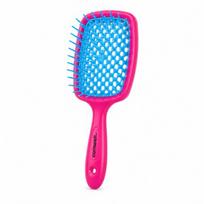 Comwell.pro Vent Paddle Brush for Gentle Fast Hair Detangling, Fuchsia