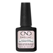CND SHELLAC gelinis nagų lakas, 12,5 ml – Satin Slippers