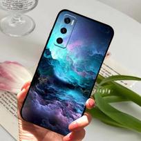 For Vivo Y70 4G Case Y70 2020 Cute Cartoon Shockproof Silicone TPU Soft Phone Cover For VIVO V20 SE Phone Protective Bumper Bags For Vivo V20 SE 4G blue