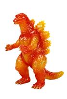 CCP Vidutinio dydžio serija Godzilla Degantis Blizgesys 120mm PVC dažyta paruošta minkšto vinilo figūrėlė [12-oji] (1995 m) Ver. apytiksliai red