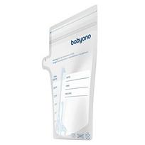 BabyOno 1084 Transparent 180 ml Pieno laikymo maišeliai 30 vnt