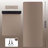 Iron Curtain Cloud Natural Rubber Yoga Mat gray