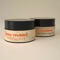 Crushious Gourmand Massage Candle Chocolate Scent 20ml with Pheromones
