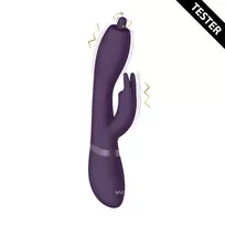 Nilo Pinpoint Rotating Dual Stimulation System Purple Tester