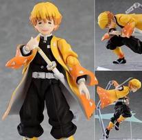 14CM Demon Slayer Kamado Nezuko Tanjirou Agatsuma Zenitsu Hashibira Inosuke Tomioka Giyuu Kochou Rengoku Uzui Action Figure Toys
