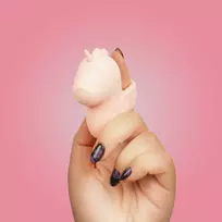 Unihorn Pinky Promise Finger Vibe - Wearable Silicone, 10 Modes, Pink