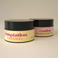 Crushious Temptation Massage Candle Toffee Caramel Aroma 20ml Pheromones