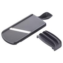 KAI Corporation DH8021 Compact Slicer with Finger Dishwasher Made in KAI KITCHEN Double-Edged Guard, Safe, Gray, Japan, gray