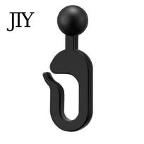 Patio Curtain Hooks 50/100Pcs Plastic Gazebo Hook, Heavy Duty Mosquito Netting Universal Black Track for Outdoor Hotel, Accessories Net 100pcs B