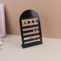 Organizer Box Fashion Portable Ear Holder Multi-Hole Earring Show Stand Jewelry Display Holders