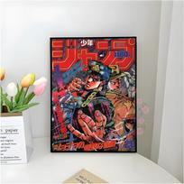 Anime Jojo keisti nuotykiai Retro plakatas Lipnus meno vandeniui atsparaus popieriaus lipdukas Kavinės Baro Kambario Sienų dekoras A3 30X42cm  No Frame