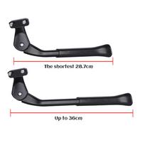 Bike Kickstand Alloy Adjustable Height Rear Side Kick Stand Bike Side Support for 22 24 26 Inch Mountain Bike Road Bike