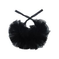 Punk Ruffled Choker Neckpiece Victorian Detachable Collar Neck Ruff Jabot For Costume Parties And Theatrical Perfomers
