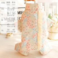 Pet Autumn Winter Outfit Four-Legged Belly Bag Teddy Bear Dog Jumpsuit Puppy Coat Pet Pajamas Four-Legged Animal Clothing (as the picture,XL) beige
