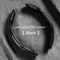 2PCS Car Carbon fiber Car Steering Wheel Protector Anti-Slip For Mercedes Logo Benz AMG W203 W206 W220 W211 W212 W210 GLC GLK