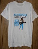 Vintage JOHN COUGAR MELLENCAMP CONCERT SHIRT M gray