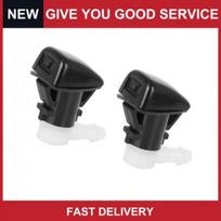 Pack of 2 For Dodge Durango 11-19 Windshield Washer Nozzle Sprayer 68269108AA black