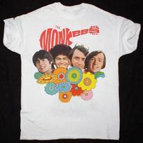 Rare The Monkees Band Gift For Fan White Funny Shirt Unisex T-Shirt L brown