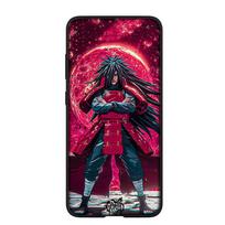 Phone Case for Samsung Galaxy S25 S23 S24 Ultra FE Plus A05 A06 A15 A16 A36 A37 A35 A54 A55 A56 A57 A25 A26 A53 Cartoon Madaras Uchiha Narutos Cover for Redmi 12C red