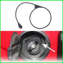 1PCS For Jeep Oil Fuel Cap Tank Cover Line Cap Line Petrol For Wrangler JL JT 4XE 2018- Plastic Fuel Filler Gas Cap Cord black
