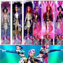 Kpop Demon Hunters Action Figure Toy Derpys Tiger Rumi Mira Zoey Sussy Figurine Doll For Fans Christmas gifts white