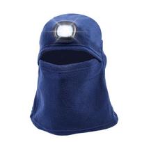 Thermal light lighting integrated LED cycling headgear mask outdoor cover night riding men windproof face protection skiing One size fits all