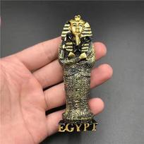Rankomis tapytas Egipto piramidžių ir Sfinkso dervos šaldytuvo magnetas - Turistinis suvenyras. Nemokamas pristatymas!