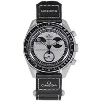 Swatch Omega x Swatch Mission to Earthphase 42mm Quartz SO33M700