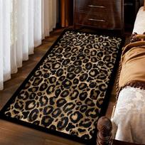 Leopardo rašto kilimai Svetainės grindų kilimėliai Miegamojo dekoras Kilimai miegamajam Kilimai svetainės dekoravimui Maison 80x120cm