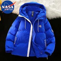 NASA MARVEL Men's Winter Padded Jacket 4XL blue