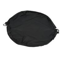 Wetsuit Changing Mat Oxford Cloth Surf Dry Bag 50cm Diameter Waterproof Portable for Outdoor black
