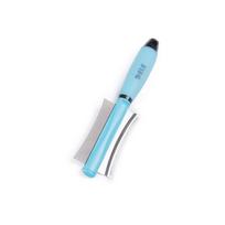 Double-Sided Dog Cat Removal Hairs Comb Comfortable Grip Silicone Double-Sided Cat Grooming Tool Blue/Pink Stainless Steel white