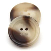 30 mm didelės dervos imitacijos rago rašto sagos drabužiams vyriškam kostiumui paltui rankų darbo juodos dekoratyvinės siuvimo aksesuarai didmeninė prekyba 23mm 10pcs