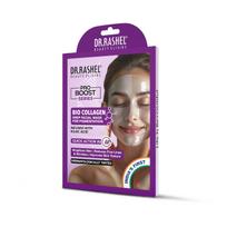 DR.RASHEL Bio Collagen Facial Sheet Mask | With Kojic Acid| Pigmentation Removal | 60-Minute Glow Boost | Dermat Tested |Pro Boost series| 1 Mask