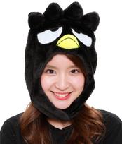 [SAZAC] Sanrio Šikšnosparnis Badtz-Maru Kigurumi Kepurė beige
