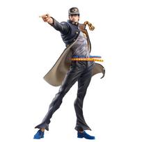 Anime characters 17CM Bizarre Adventure Figure Kujo PVC Action Figure Boxed Kids Collectible Model Doll Gift gray